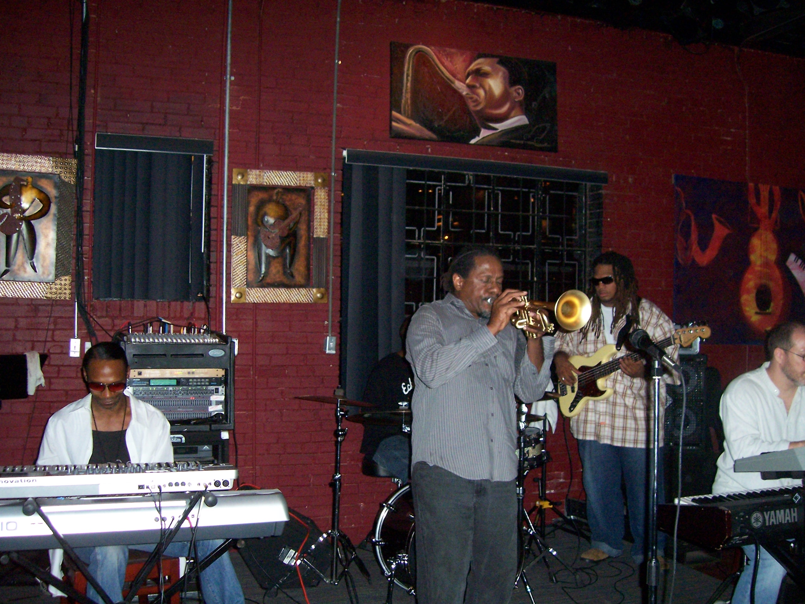 The Freddie Jones Quartet at the Brooklyn Jazz Cafe, Dallas