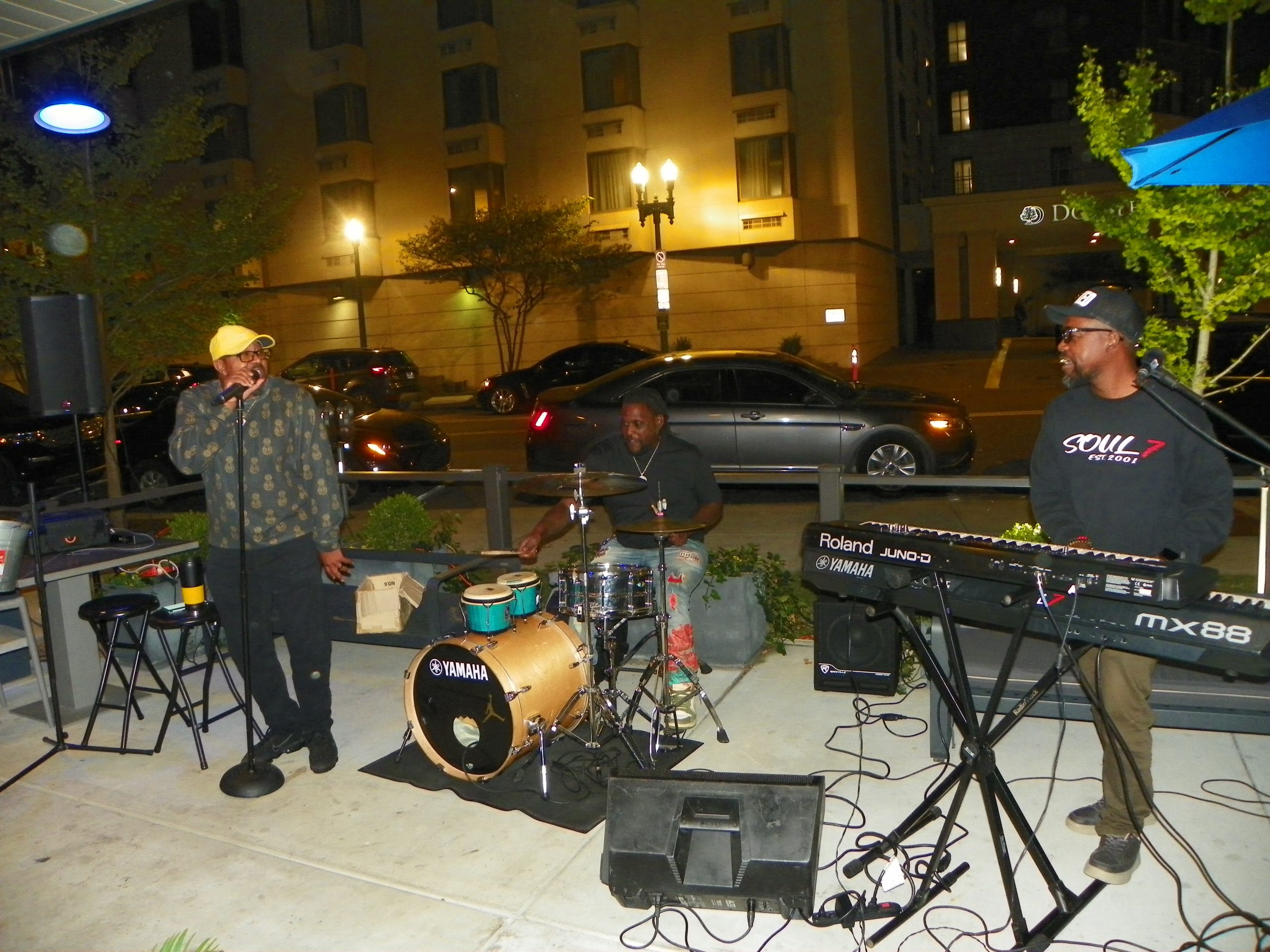 On the Patio with Joshua McCain and the Soul Seven at the Greyhound