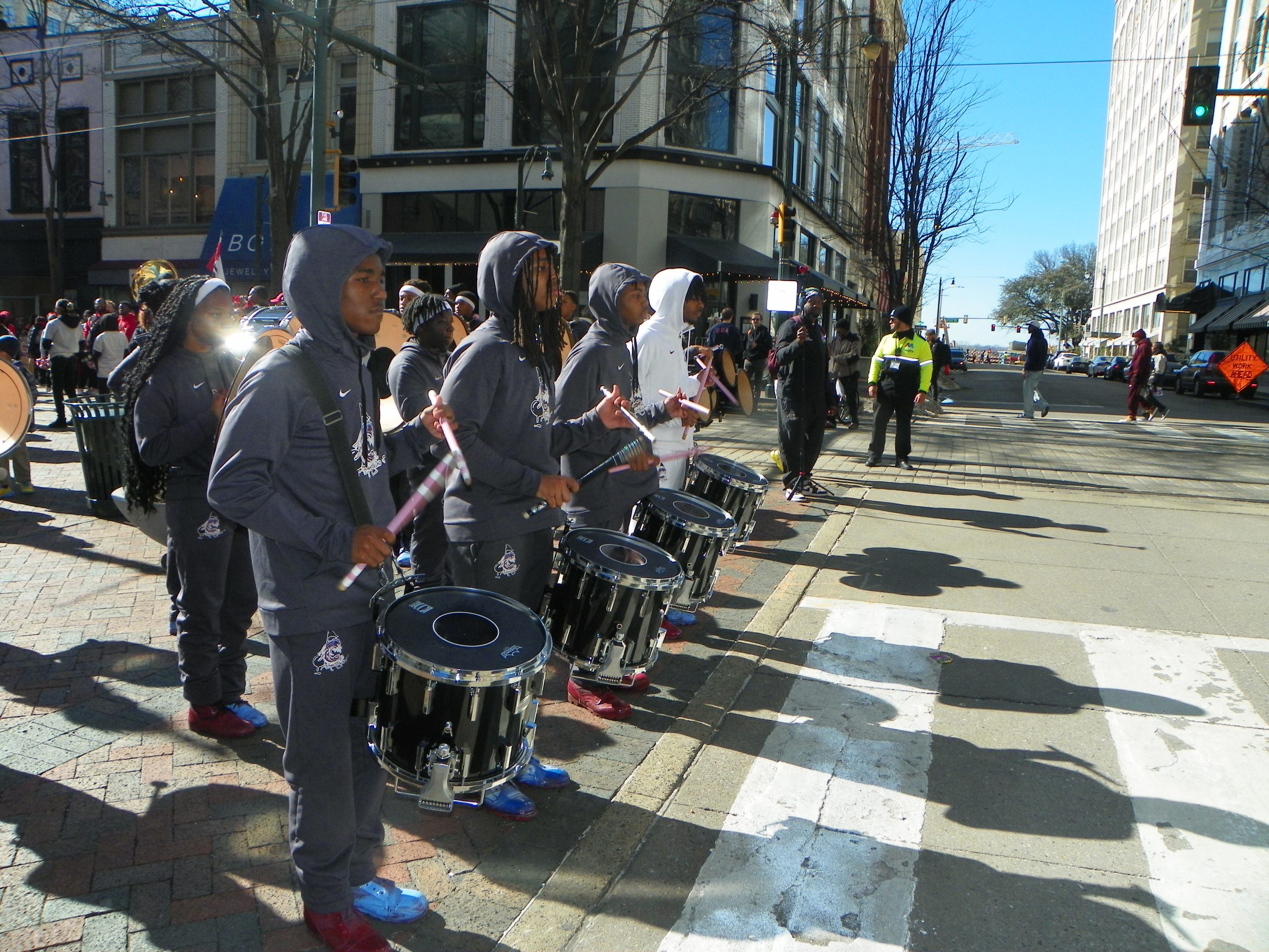 A Bit of Mardi Gras in Downtown Memphis